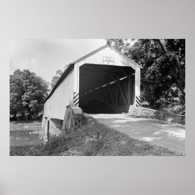 Snyders Fording Covered Bridge Poster (Framsidan)