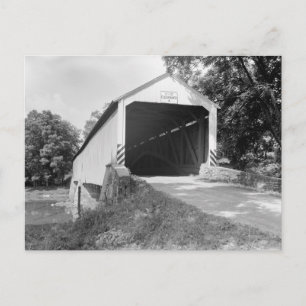 Snyders Fording Covered Bridge Vykort
