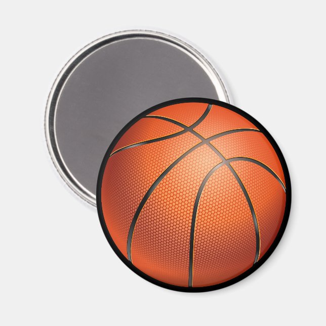 Snygg 3D-korgbollssportflaggpin för spelare Magnet (Front/Back)