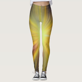Snygg Abstrakt Art Leggings