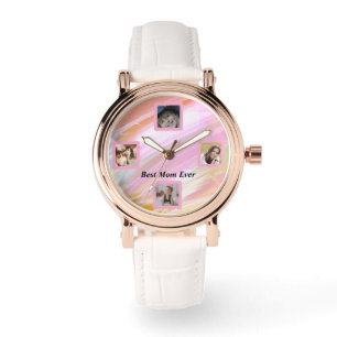 Snygg Abstrakt Elegant Ro Guld Watch Armbandsur