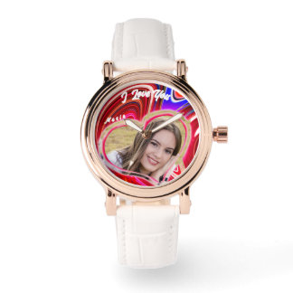 Snygg Abstrakt Elegant Ro Guld Watch Armbandsur