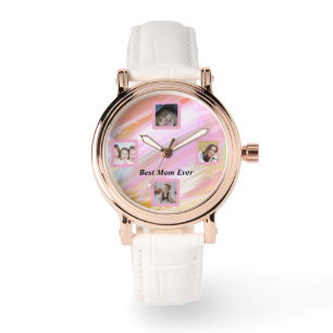 Snygg Abstrakt Elegant Ro Guld Watch Armbandsur