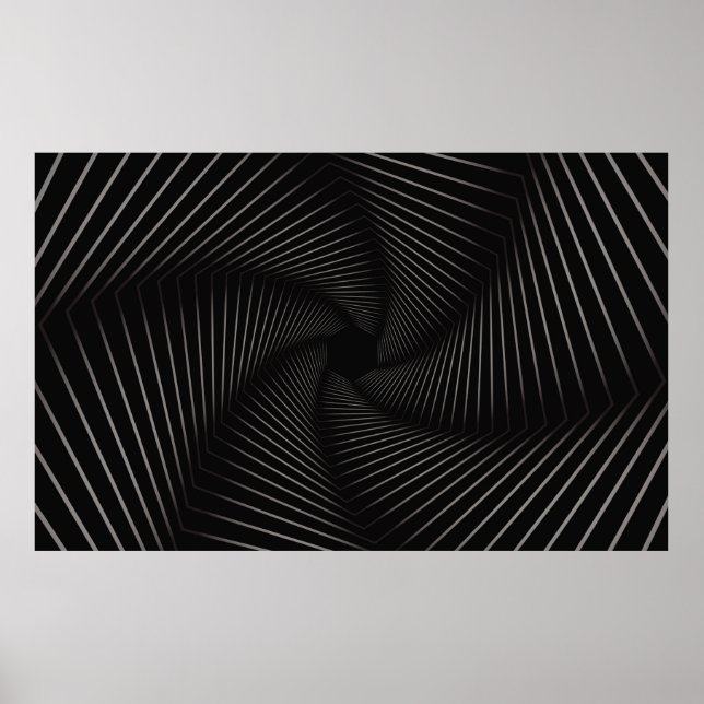 Snygg abstrakt för geometrisk konst poster (Framsidan)