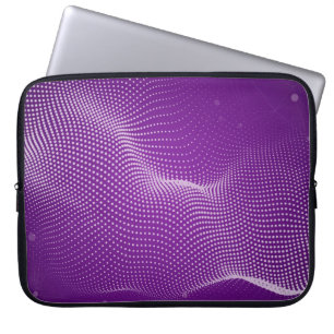 Snygg abstrakt för lila. Violet neutrr Laptop Fodral