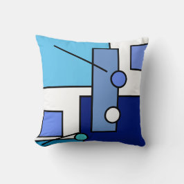 Snygg Abstrakt Geometrisk Form Kudd Kudde