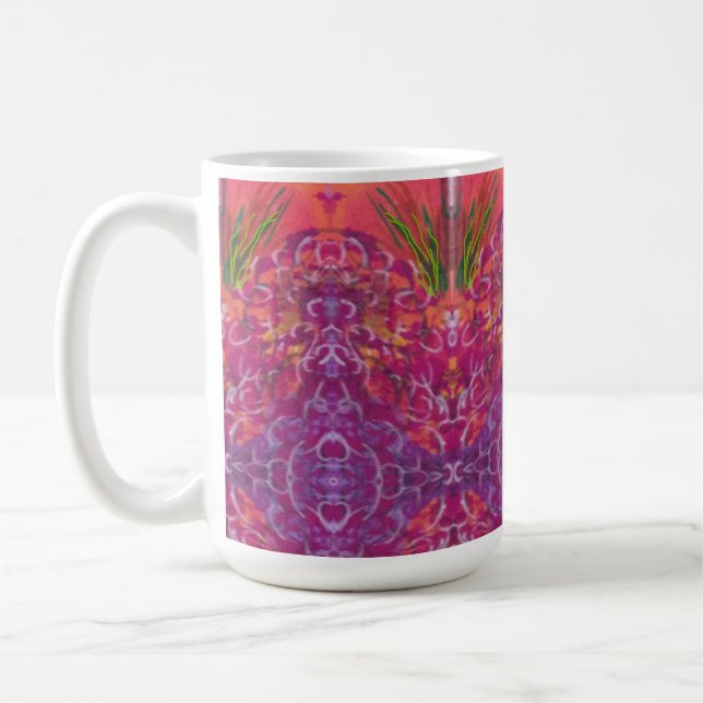 Snygg Abstrakt Kaffemugg (Vänster)