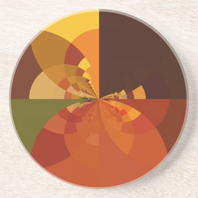 Snygg Abstrakt på jorden Underlägg (Framsidan)