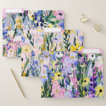 Snygg Abstrakt Wildblommor