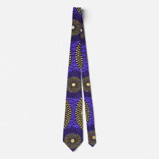 Snygg afrikansk geometrisk etisk heck Tie Slips