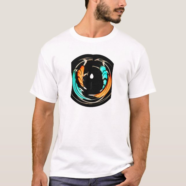 Snygg afrikansk Motif Art-utskrift Tröja (Framsida)