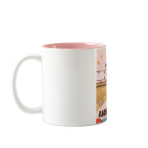 Snygg Amsterdams cykelreseaffisch.