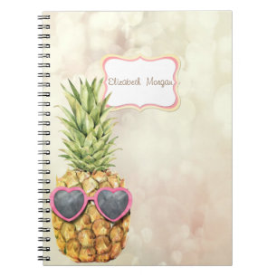 Snygg ananas, Bokeh Anteckningsbok