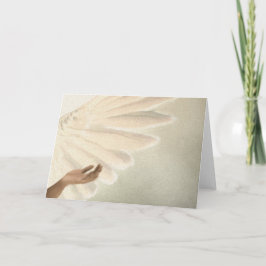 Snygg Angel Vingar - Caring & Lugn Kort