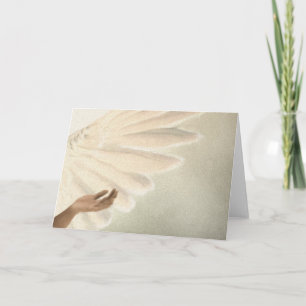 Snygg Angel Vingar - Caring & Lugn Kort