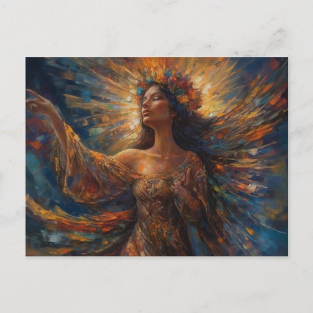 Snygg Angel Vykort (Framsida)