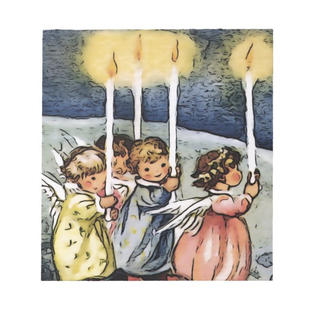 Snygg Änglar Anteckningsblock (Framsida)