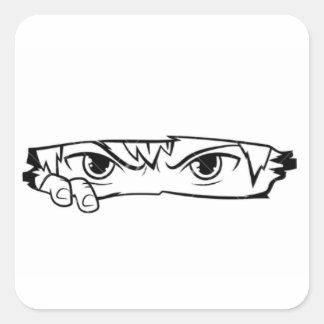 Snygg Anime Karaktär Anpassad Klistermärke