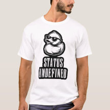 Snygg anka Status odefinierad Rollig Tech Meme T-S