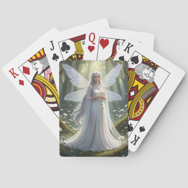 Snygg April Diamond Fairy Casinokort (Baksidan)