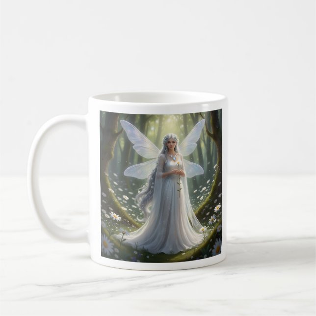 Snygg April Diamond Fairy Kaffemugg (Vänster)