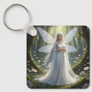 Snygg April Diamond Fairy Nyckelring