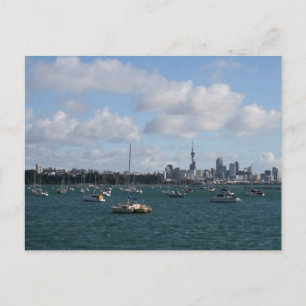 Snygg Auckland Skyline Vykort