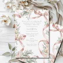 Snygg babystövel för Rosett band och Blommigt