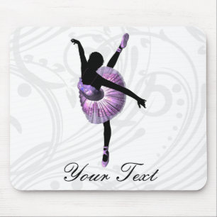 Snygg Ballerina i lila Musmatta