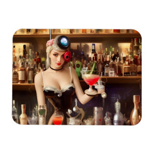 Snygg Bartender Magnet