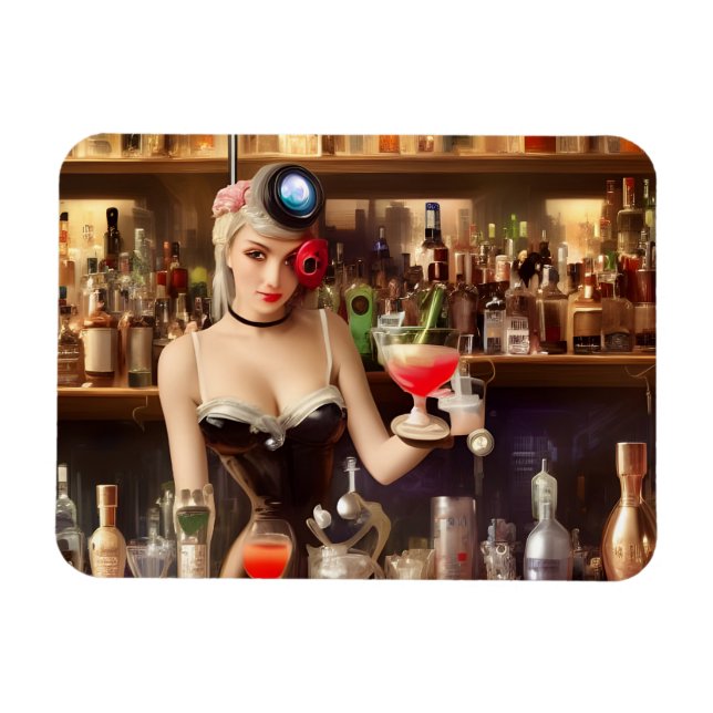 Snygg Bartender Magnet (Horisontell)