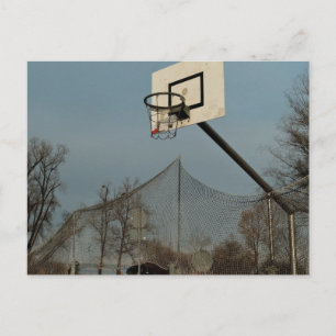 Snygg basket vykort