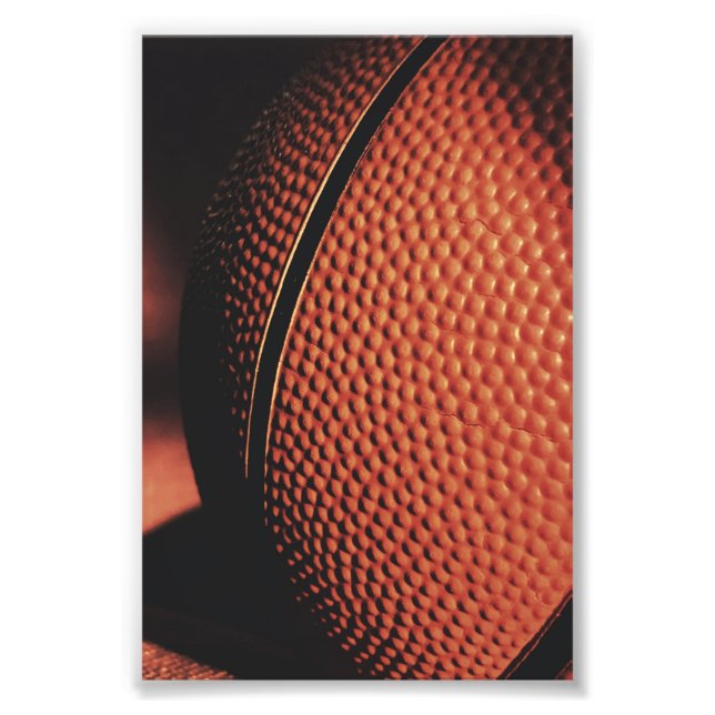 Snygg basketboll fototryck (Framsidan)