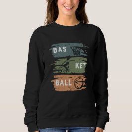 Snygg basketdesign med 3 färger t shirt