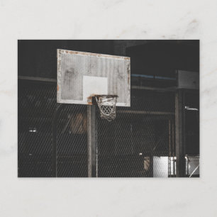 Snygg basketdesign vykort