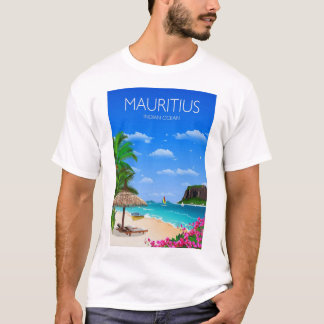 Snygg Beach Mauritius Active T-Shirt