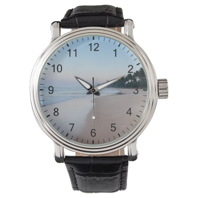 Snygg Beach Romantic Charismas Valent Gift Armbandsur (Framsida)