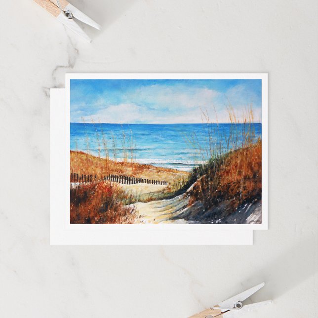 Snygg Beach Sand Dunes Art (Skapare uppladdad)