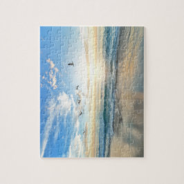 Snygg Beach Travel Photo Sunrise Pussel