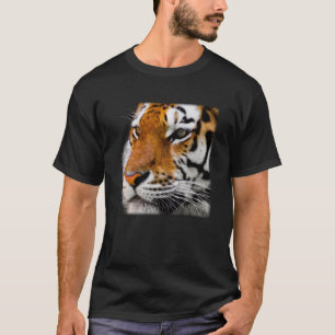 Snygg Bengal Tiger Ansikte Photo T-Shirt