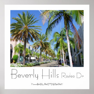 Snygg Beverly Backe/Rodeo Dr Poster! Poster