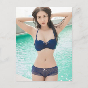 Snygg Bikini Photo Vykort