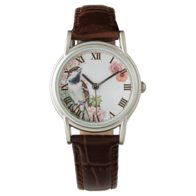 Snygg Bird Watch Armbandsur (Framsida)