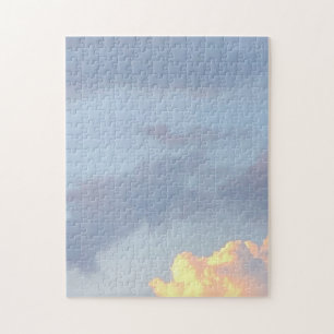 Snygg Blå himmel Cloud Pussel