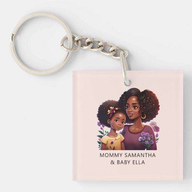 Snygg Black Mamma och Dotter (12) (Framsidan)