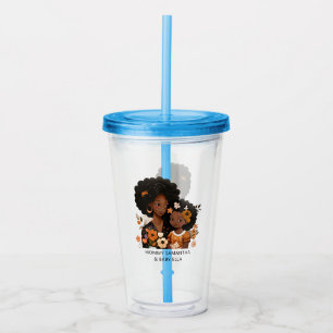 Snygg Black Mamma och Dotter (16) Take Away Mugg