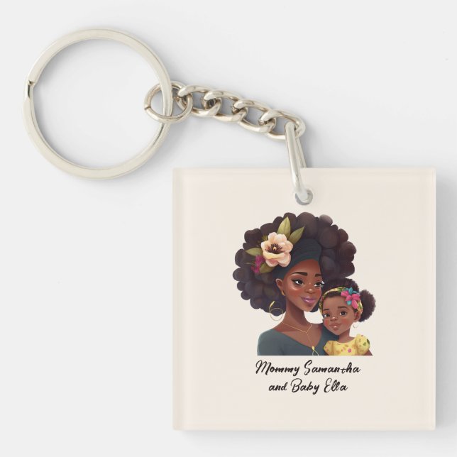 Snygg Black Mamma och Dotter (21) (Framsidan)