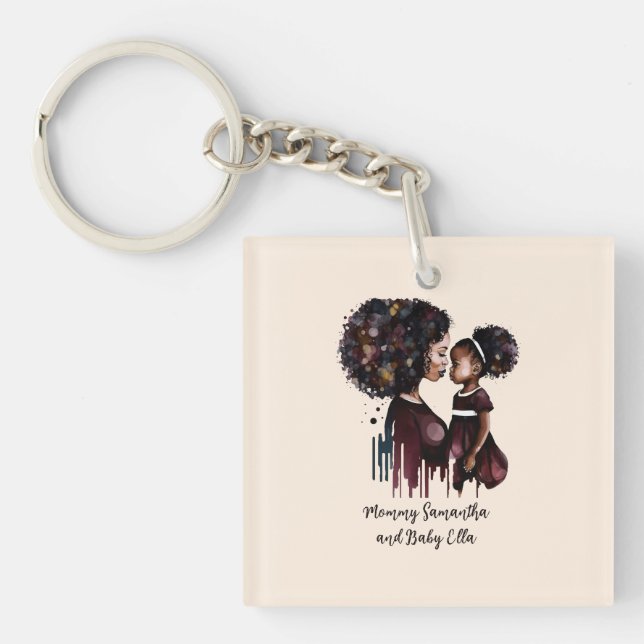 Snygg Black Mamma och Dotter (25) (Framsidan)