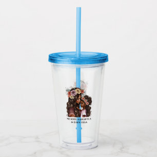 Snygg Black Mamma och Dotter (2) Take Away Mugg