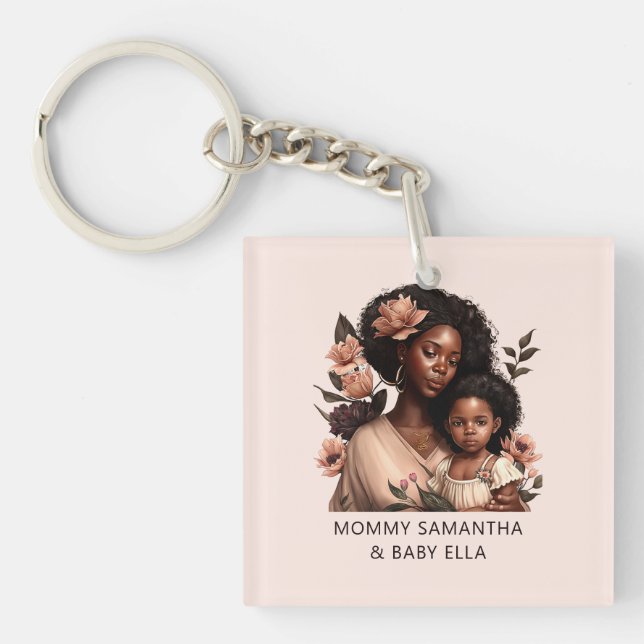 Snygg Black Mamma och Dotter (9) (Framsidan)